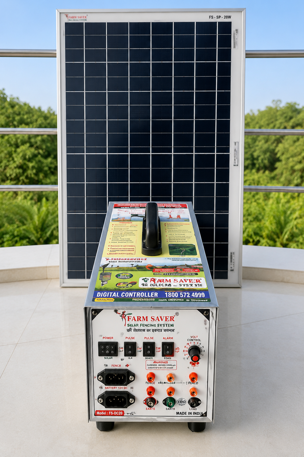 Farmsaver Solar Zatka Machine